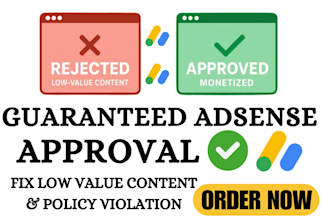 fix low value content policy violations for guaranteed google adsense approval