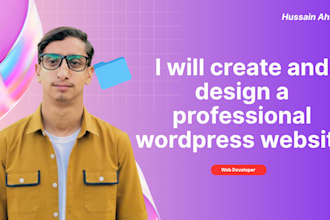 wordpress elementor website design