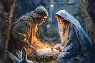 make watercolor christmas illustrations and cards for you
