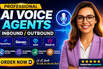 build human like ai voice agents using vapi synthflow and retell ai