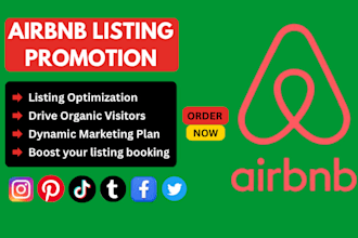 boost your airbnb visibility with listing SEO, promotion and vrbo marketing