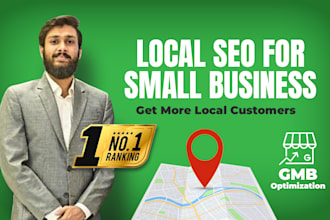 do local SEO for small business ranking and gmb optimization