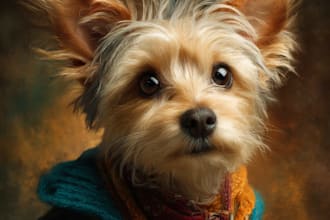 create amazing disney pet portrait