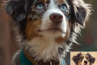 design disney pet portrait