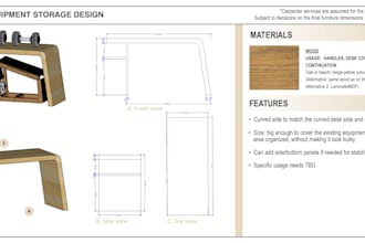 design a custom furniture item tailored to your space