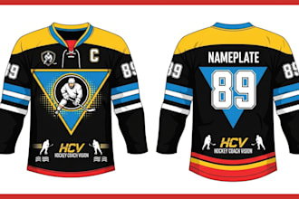 design your ice hockey team jersey,uniform,teamwear and streetwear