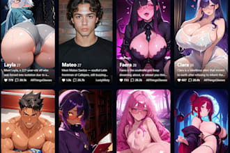 develop ai nsfw website, ai video website, ai nsfw girlfriend, image generator