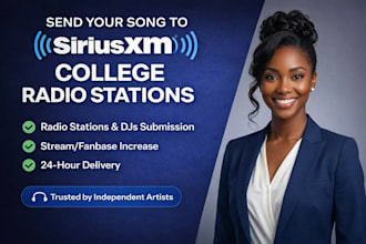 submit your music song to active siriusxm online dj college radio stations
