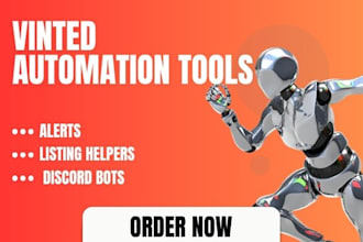 build discord or telegram listing alert bots and workflow automation