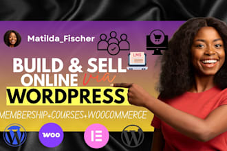 build woocommerce store with membership and wordpress lms course integration