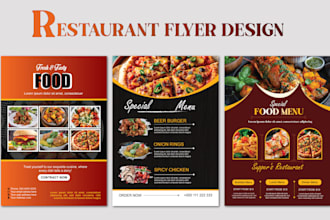create eye catching flayers and brochures for your business