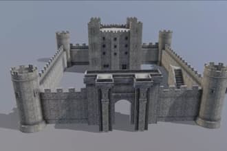 design 3d medieval terrain,terrain props,3d printable house,terrain castle,cabin