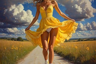 drew vintage glamour pin up girls
