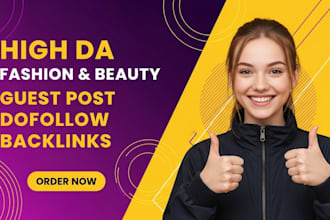 do fashion guest post with dofollow backlinks on high da websites