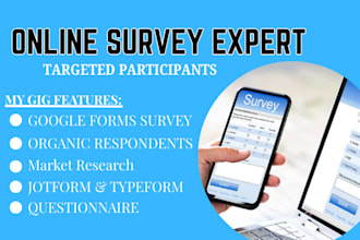gather survey respondents for your online questionnaire and market research