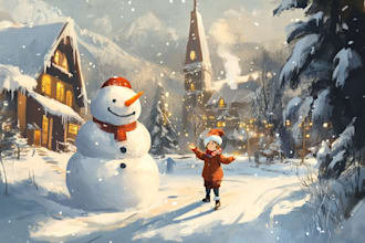 christmas children book illustration, bible illustration