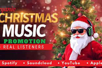 do your christmas music promotion and inspire joy this holiday season