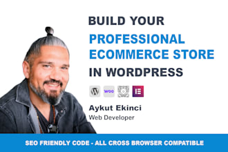 ecommerce with woocommerce theme woodmart or xstore using gutenberg, elementor