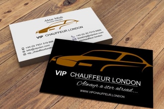 design professional business cards and letterhead