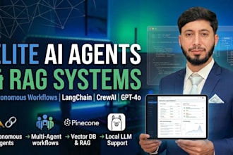 build custom ai agents, llm automation, and rag workflows