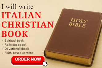 italian christian book spiritual devotional faith based content religious ebook