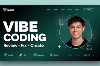 do vibe coding cleanup ,fix bugs and errors in your lovable bolt apps