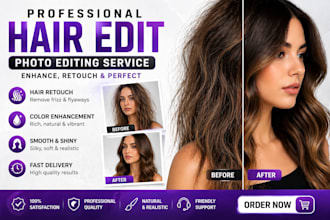 add remove edit your dream hairstyle, recreated flawlessly