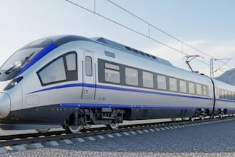 create realistic 3d train design, 3d train station, 3d railway