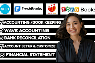 integrate zapier with bookkeeping crm xero freshbooks wave sage 50 zoho books