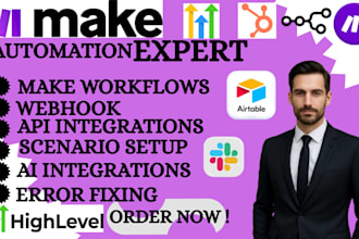 make com automation made com make com API integrations makecom expert