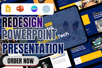 do powerpoint design, powerpoint deck, template, canva pitch deck, google slides