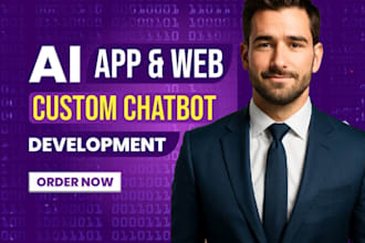 develop ai app, ai saas, ai website and prompt engineering