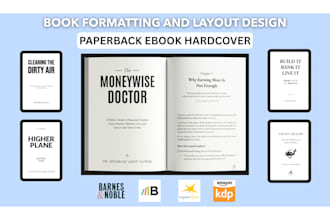 format design and prepare your book for full publishing on KDP ingram