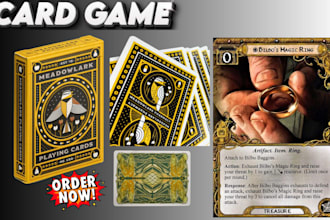 design a stunning card game tarrot card tgc playing card card template