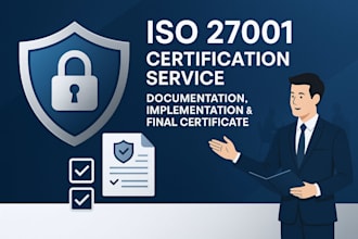 provide iso 27001 certification for your company
