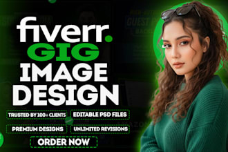design fiverr gig image, fiverr gig thumbnail