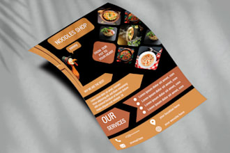 create a professional, attractive flyer design for you
