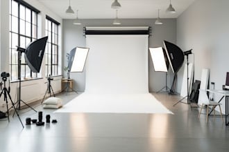 design 3d  music studio, studio design, acoustic space