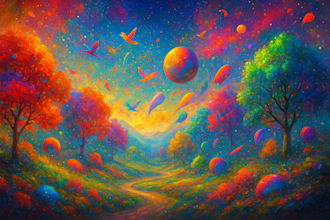 design and create ai models colourful abstract ai art and digital visuals