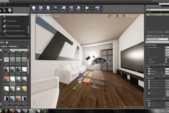 design and implement custom blueprints, 3d model and assets in unreal engine 5