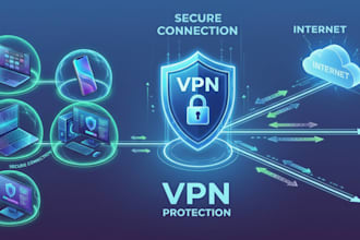 provide VPN services for home, office and mobile applications