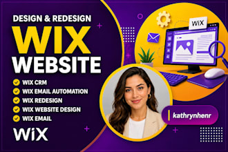build wix website redesign wix website design wix CRM wix email automation
