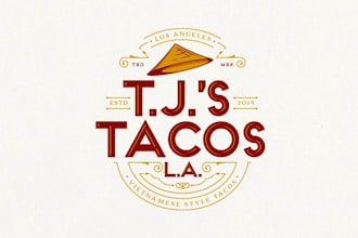 design a luxury cafe and restaurant logo