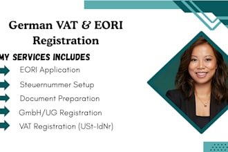 get your german vat number, eori, steuernummer and  business registration