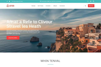 hotel website property management short term rental booking website airbnb clone