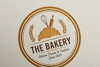 design a sweet and  professional bakery logo