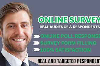 get targeted survey respondents for market research and polls