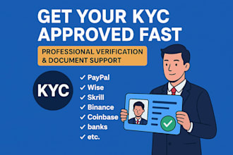 fix your kyc issues and provide resubmission guidance