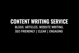 wite high quality educational and finance articles