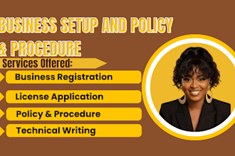 setup group home care, respiratory, write policy and procedure manual licensing